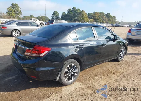 2013 Honda Civic Ex z USA, uszkodzony, nr VIN 2HGFB2F8XDH519315